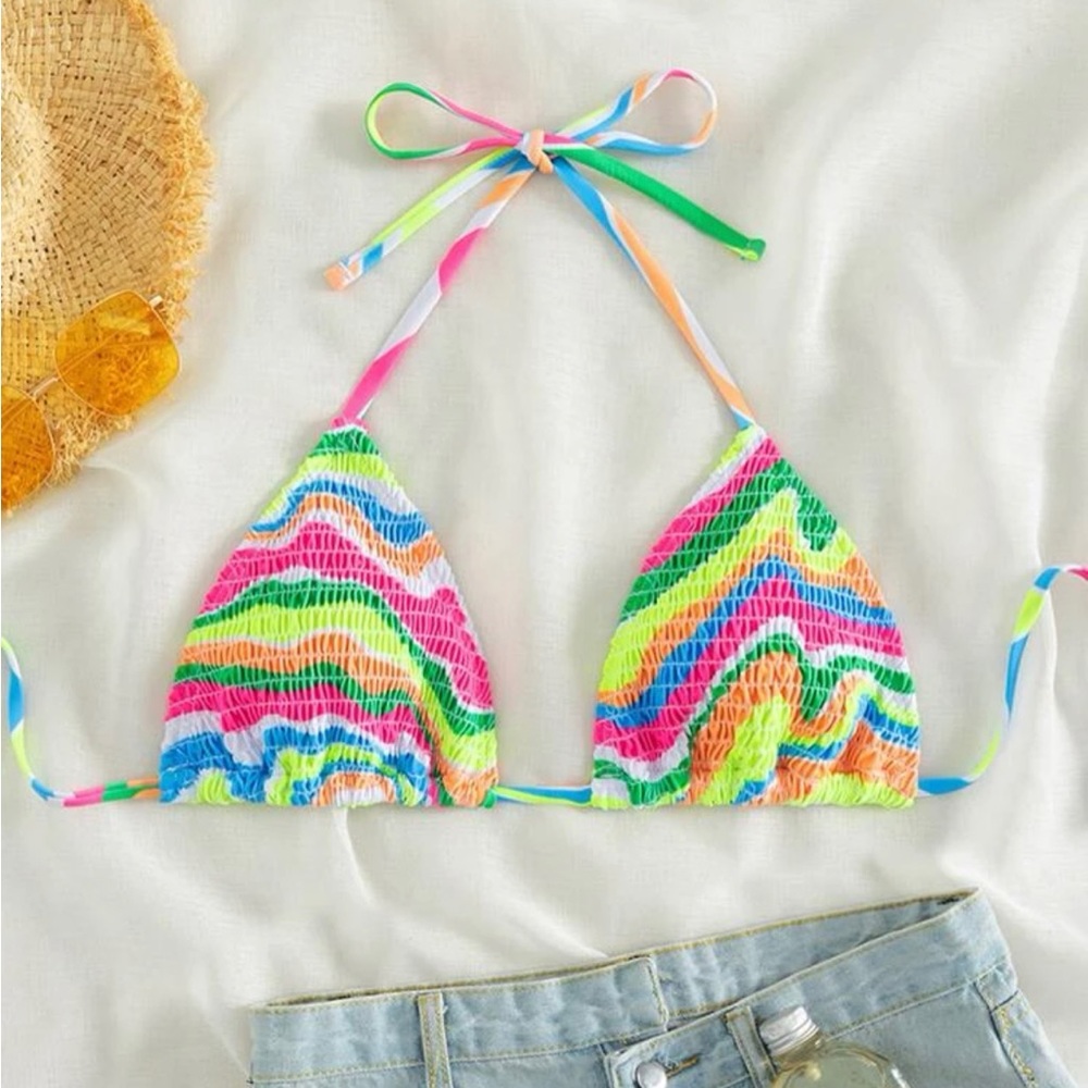 Colorful Swimsuit Top